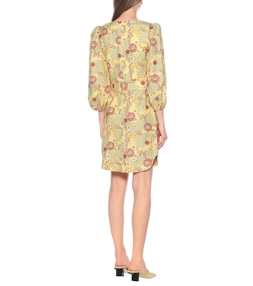Vestido corto Sahara mezcla de lino | Rebecca Vallance