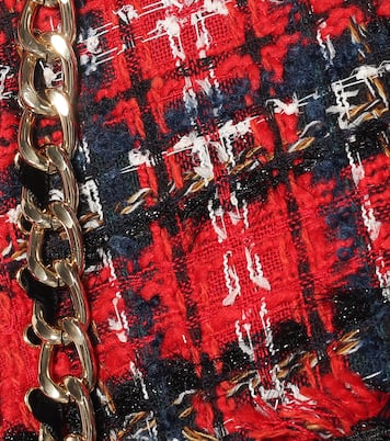 Checked tweed bolero jacket | Balmain