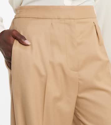 High-rise wool pants | Stella McCartney