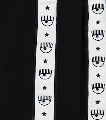 x Chiara Ferragni Logomania leggings de algodón elástico | Monnalisa