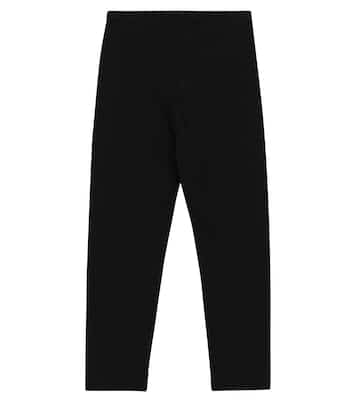 x Chiara Ferragni Logomania leggings de algodón elástico | Monnalisa