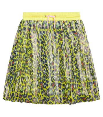 Falda de estampado de leopardo plisada | Marc Jacobs Kids