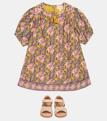 Robe Eugenie en coton à fleurs | Louise Misha