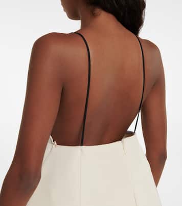 Maxikleid Oma aus einem Wollgemisch | Khaite
