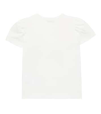 T-shirt in misto cotone con stampa | Monnalisa