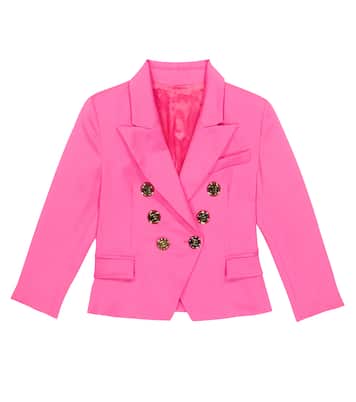 Blazer aus Schurwolle | Balmain Kids