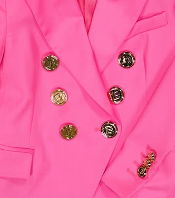 Blazer aus Schurwolle | Balmain Kids