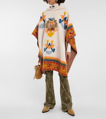 Poncho aus einem Wollgemisch | Etro