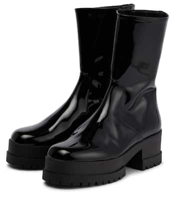 Ankle Boots Wilmer aus Lackleder | Clergerie