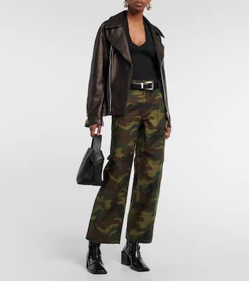 Pantalones cargo Yannic en sarga de algodón | Nili Lotan