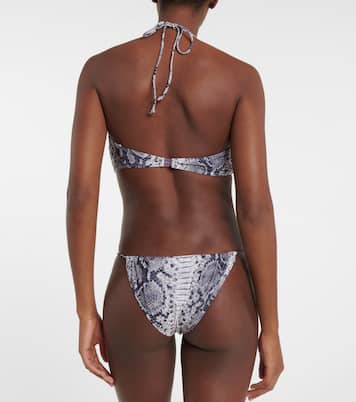 String printed bikini bottoms | Norma Kamali