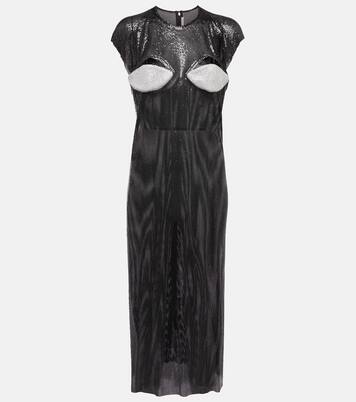 Crystal-embellished cutout midi dress | Christopher Kane