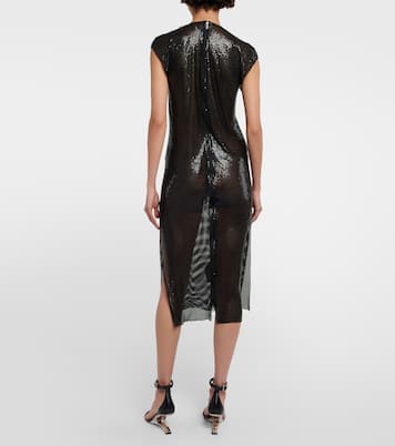 Crystal-embellished cutout midi dress | Christopher Kane