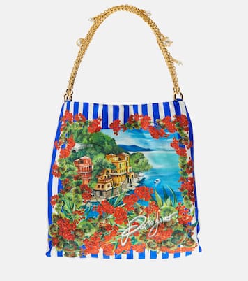 Portofino printed shoulder bag | Dolce&Gabbana