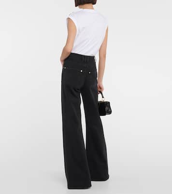 Jeans flared a vita alta | Balmain