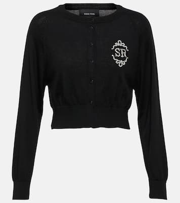 Embellished wool and silk cardigan | Simone Rocha