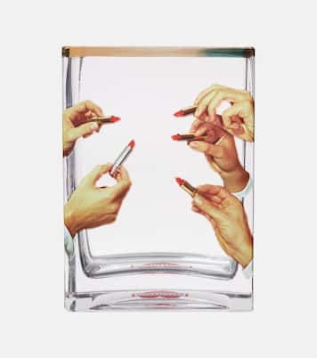 x Toiletpaper Lipsticks Small glass vase | Seletti