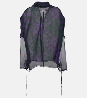 Hemd Burberry Check aus Seide | Burberry