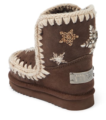 Stivali in suede con cristalli | Mou Kids