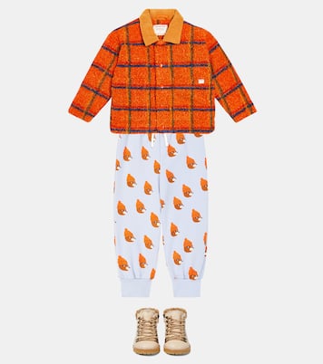 Bears cotton-blend sweatpants | Tinycottons