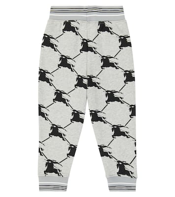 Printed cotton jersey sweatpants | Burberry Kids
