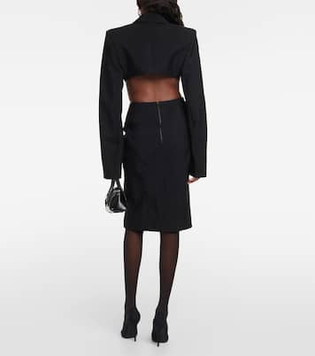 Blazer raccourci | Mugler