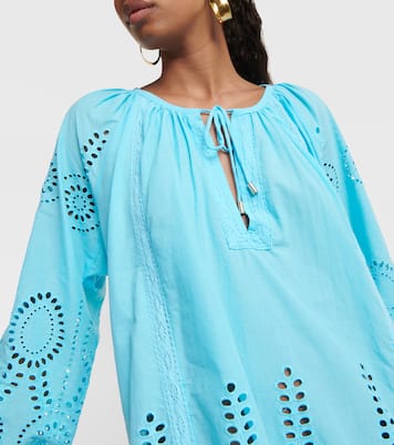 Caftano Ashley in cotone con pizzo | Melissa Odabash