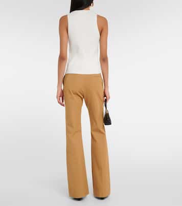 Ribbed-knit tank top | Vince