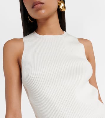 Ribbed-knit tank top | Vince