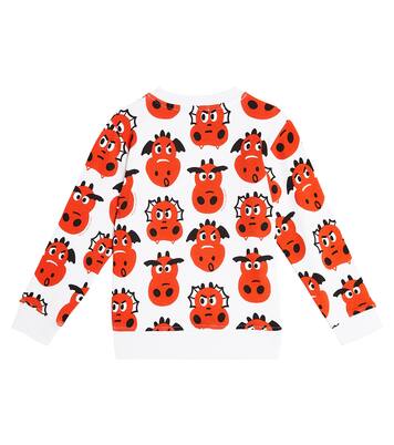Sudadera de jersey de algodón estampada | Stella McCartney Kids