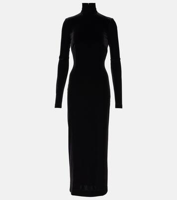 Velvet midi dress | Dolce&Gabbana