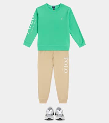 Pantalon de survêtement en coton mélangé | Polo Ralph Lauren Kids