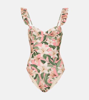 Ajonjoli floral swimsuit | Agua by Agua Bendita