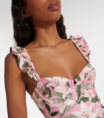 Ajonjoli floral swimsuit | Agua by Agua Bendita