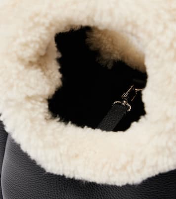 Secchiello Swipe Mini in pelle | Coperni
