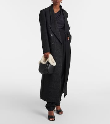 Secchiello Swipe Mini in pelle | Coperni
