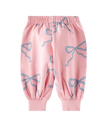 Baby Jogginghose Bow aus Baumwolle | Tinycottons