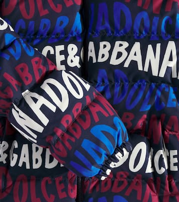 Giacca imbottita con logo | Dolce&Gabbana Kids