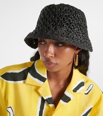 Cappello da pescatore Le Bob Spiaggia in rafia | Jacquemus