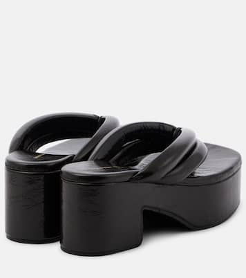Sandales à plateforme en cuir | Dries Van Noten