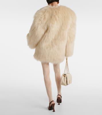 Animal-free fur jacket | Saint Laurent