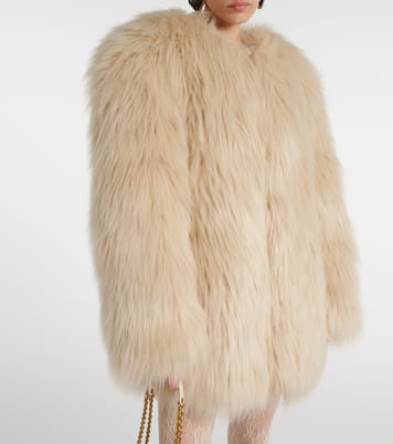 Animal-free fur jacket | Saint Laurent