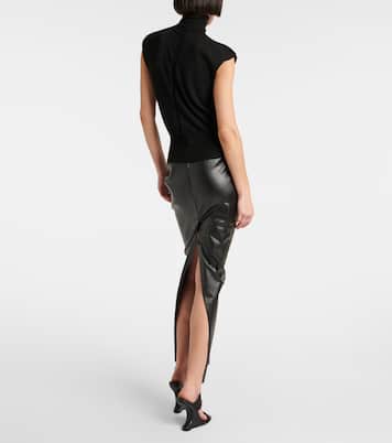 Virgin wool turtleneck sweater | Rick Owens