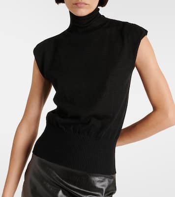 Virgin wool turtleneck sweater | Rick Owens