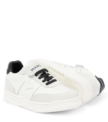 Sneakers in pelle con suede | Marc Jacobs Kids