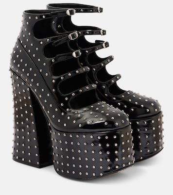 Escarpins Kiki à plateau en cuir à ornements | Marc Jacobs