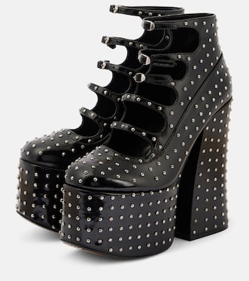Escarpins Kiki à plateau en cuir à ornements | Marc Jacobs
