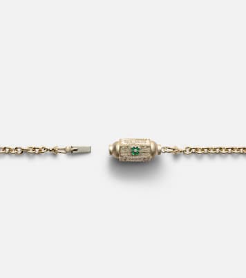 Collier Good Things en or 14 et 18 ct, diamants et onyx | Marie Lichtenberg