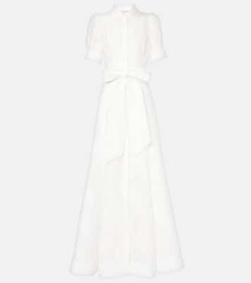 Bridal Annette brocade gown | Rebecca Vallance