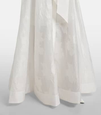 Bridal Annette brocade gown | Rebecca Vallance
